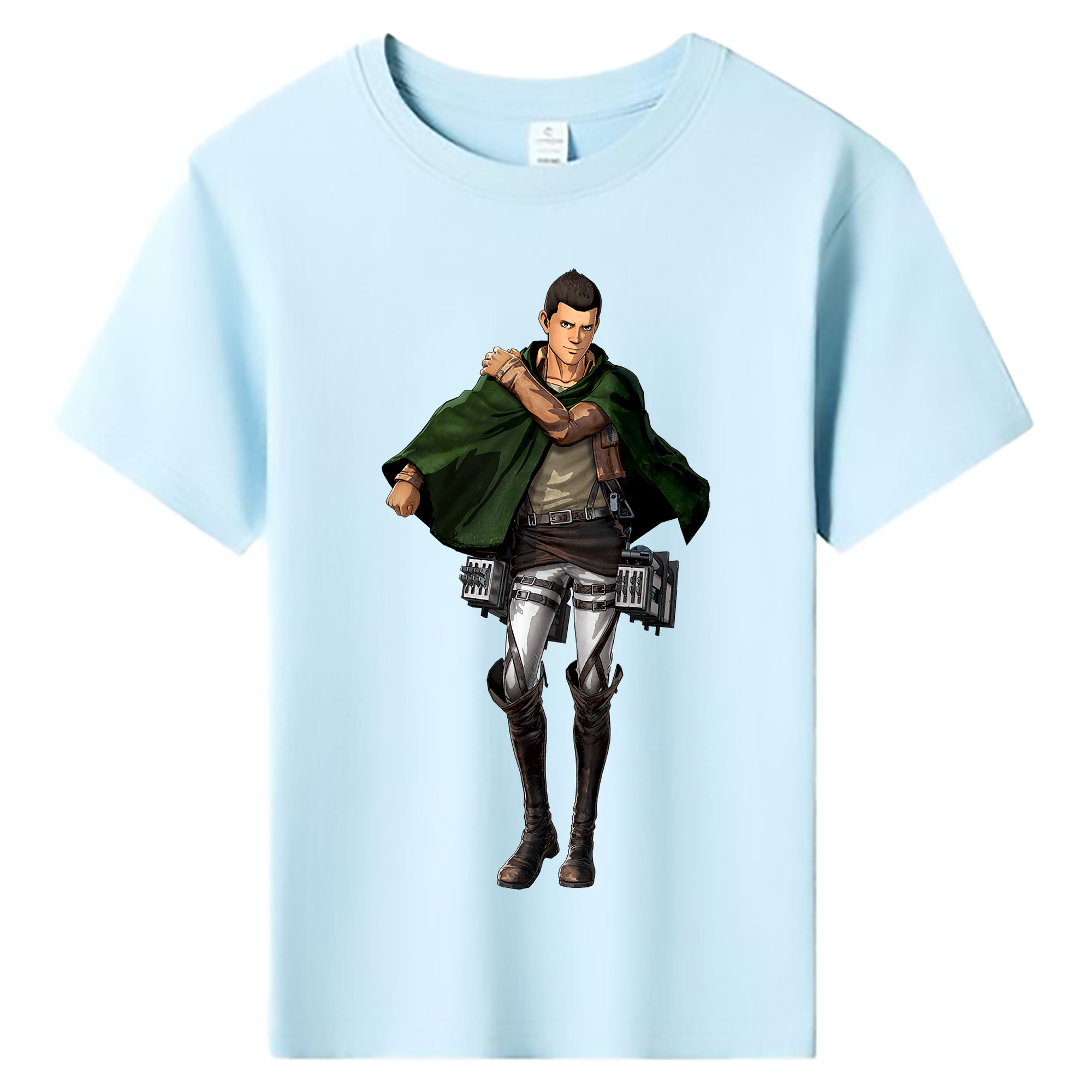 （画像用） 進撃の巨人 Attack on Titan 綿100％キッズTシャツ（フロントプリント）